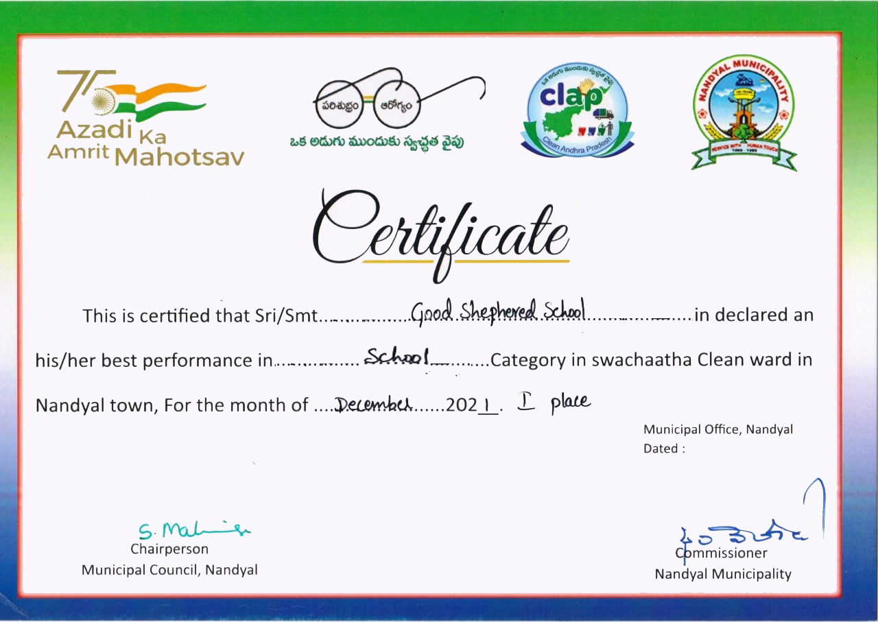 Swachh Survekshan Award