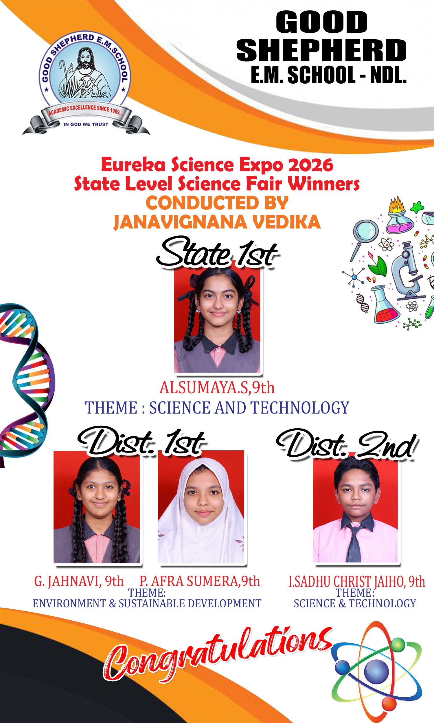 Science Exhibition: Innovations by the Future Creators